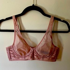 Victoria’s Secret mesh underwire bra 34 B